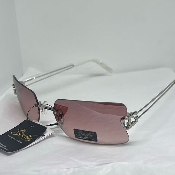 Giselle Rimless Sunglasses – Elegant Contemporary Collection UV400 Protection - Picture 1 of 3